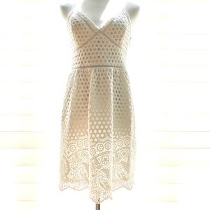 NWT Abercrombie & Fitch White Dress Crisscross